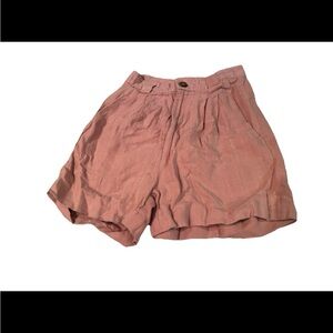 American Apparel High Waist Pink Shorts LINEN XS quality material